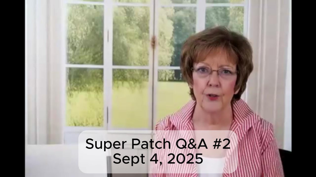 Super Patch Q&A Replay September 4