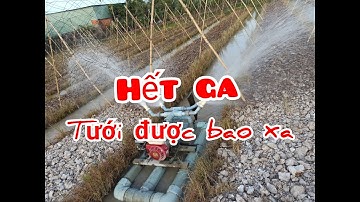 Máy Tưới Tự Động Dùng Tưới Rẫy Tưới Vườn