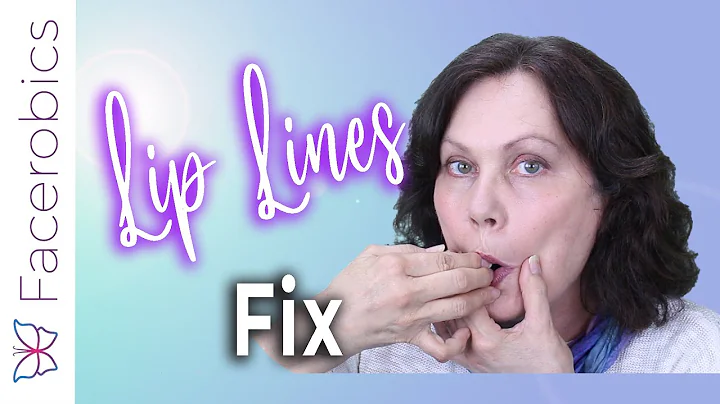 How To Combat LIP WRINKLES Naturally and Look Younger #lipwrinkles #liplines #facerobics