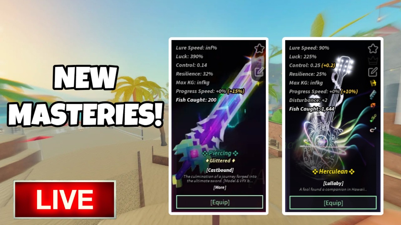 [LIVE] NEW DEV ROD MASTERIES! + FISCHFEST PART 2! - YouTube