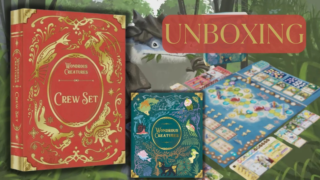 Crew Set Expansion. Wondrous Creatures | ENG DUB | Unboxing with H