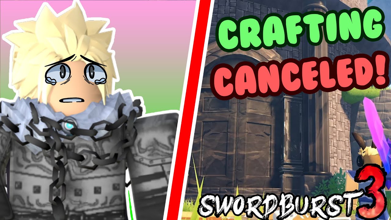 CRAFTING IS CANCELED IN SWORD BURST 3!!! 
