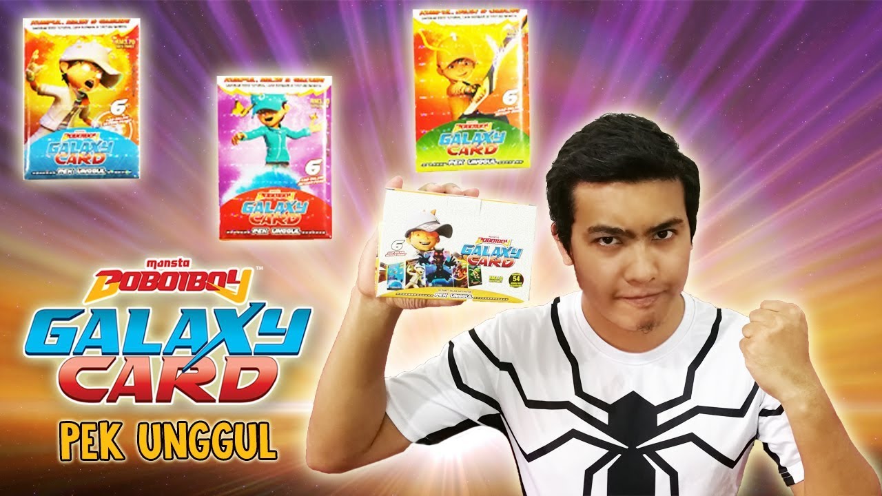  Gambar  Boboiboy  Boboiboy  Galaxy  Card  Pek Unggul