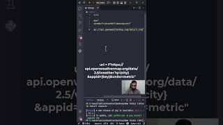 Python Weather App in 30 Seconds 🌦️ (Beginner API Project)
