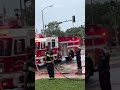 Berwyn emergency crews respond to fire at BP gas station at Ogden & Oak Park Avenues
