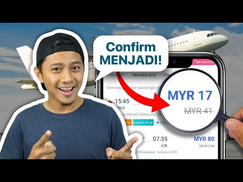 Video: Masa Terbaik untuk Tempah Penerbangan - Tiket Kapal Terbang Murah