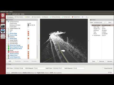 Autoware - Loading map data