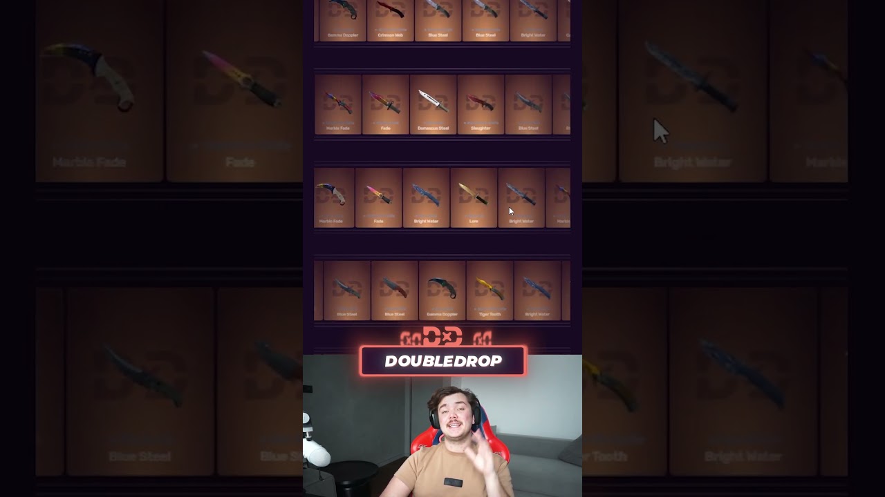 DoubleDrop - все кейсы всегда в плюс! 