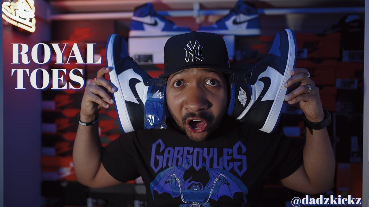 AIR JORDAN 1 ROYAL TOE SHOCK DROP COP FROM SNKRS + IN-DEPTH REVIEW!