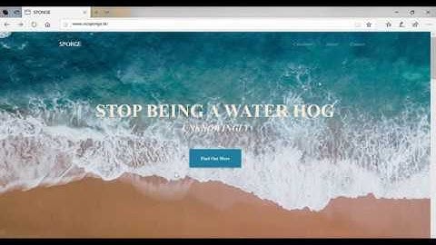Usability Test 3 for Project Sponge