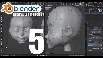 Blender Character Tutorial - Part 5 (Ears)