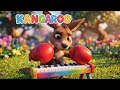 K for Kangaroo | Piano Playing Kangaroo | Fun 3D Animal ABCs 🦘