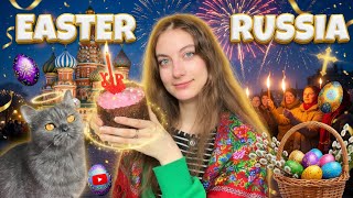 Most Epic Easter in Russia: Jerusalem Holy Fire and Traditional Celebration Vlog 🇷🇺