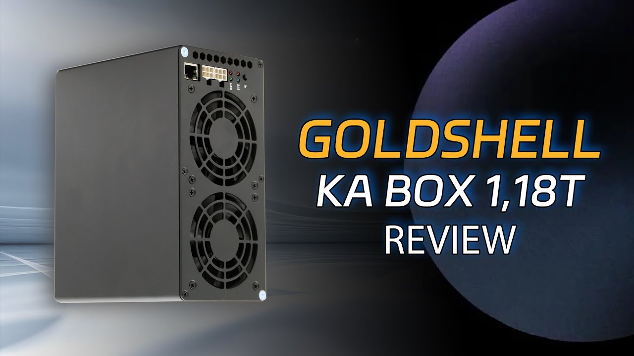 Goldshell KA Box! 1.18T Hash Rate, 400W Power Consumption, Sharing Experience of Mining KAS Coins!