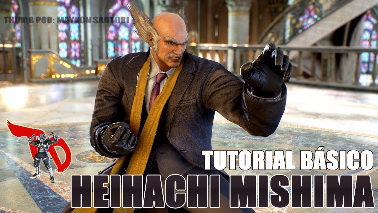 Tutorial Básico Heihachi Mishima com Denner (TEKKEN 7 PT-BR)