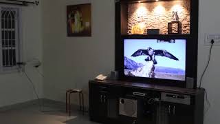 50 in. Entertainment Console in Espresso Finish DIY Entertainment console Build timelapse