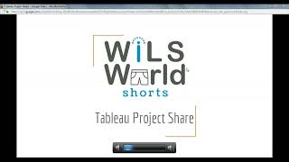 WiLSWorld Shorts: Tableau Project Share
