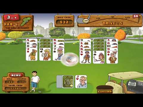 Флеш игра Fairway Solitaire онлайн, играть бесплатно