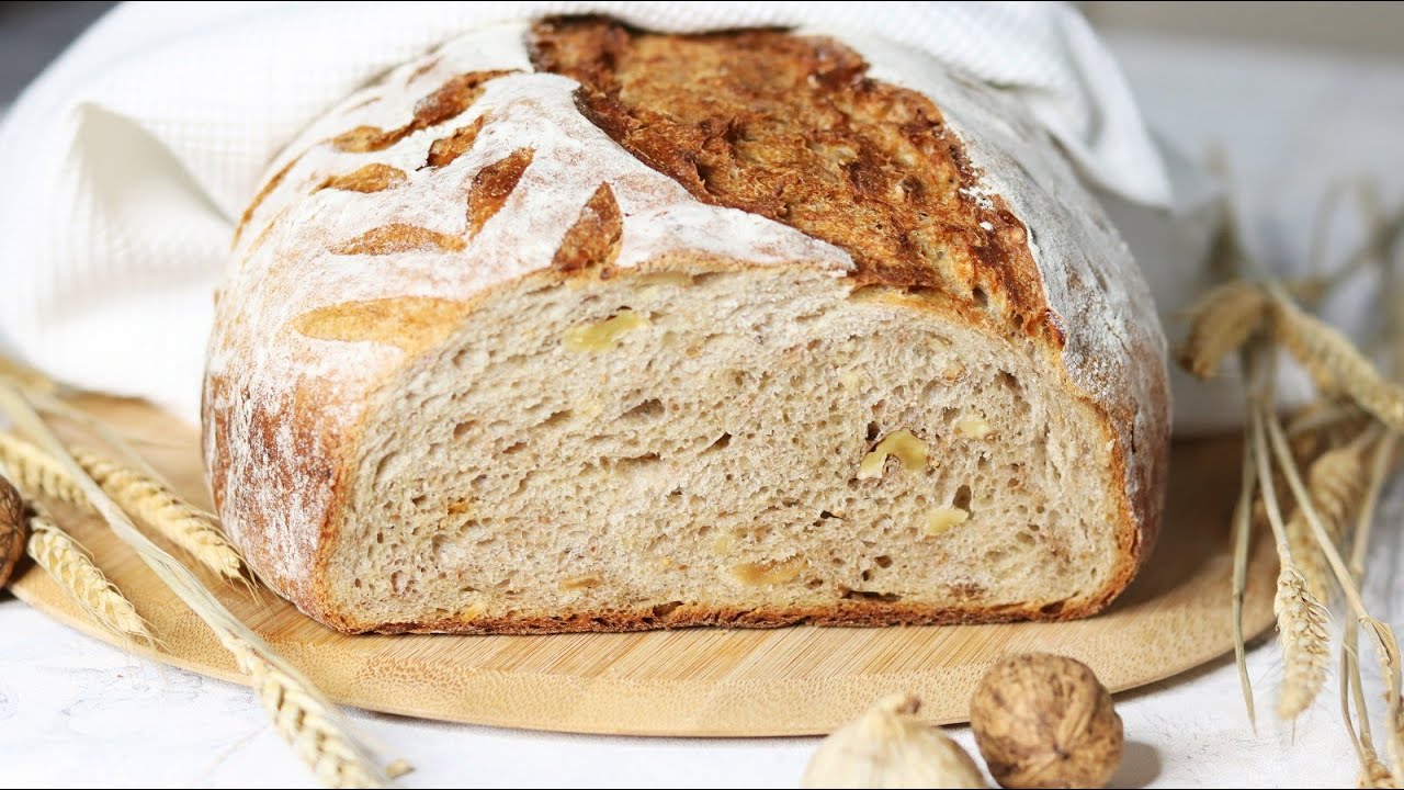 Feigen-Walnuss-Brot - weich &amp; saftig - Topfbrot - Schnell oder über ...