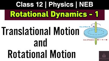 Introduction, rigid bodies and types of motion | Rotational Dynamics L-1 | NEB Class 12 NEB
