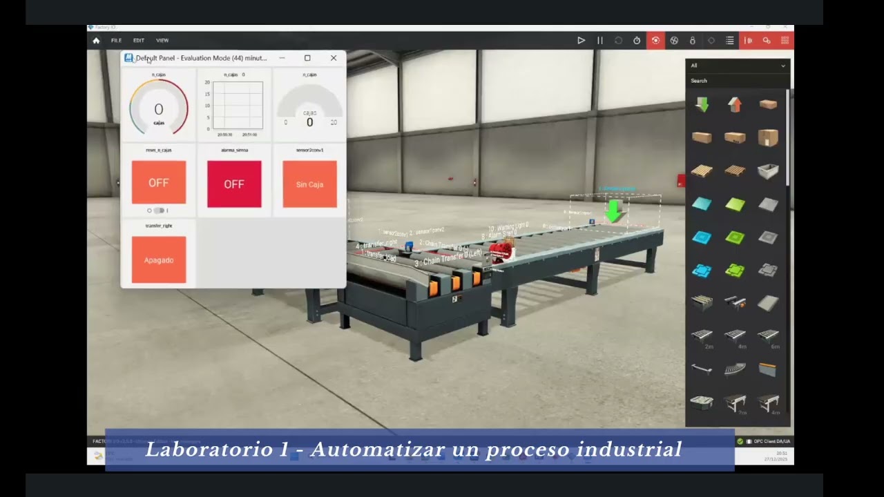 Laboratorio 1 - Automatizar un proceso industrial