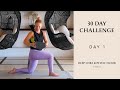 Deep core  pelvic floor strengthening exercises  30 day yoga challenge