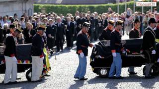 Trauerfeier um Dr. Otto von Habsburg in Mariazell - Empfang der Särge Trauerfeier um Dr. Otto von Habsburg in Mariazell - Empfang der Särge