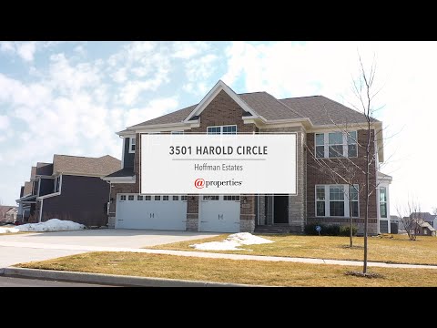 3501 Harold Circle, Hoffman Estates, IL home video tour