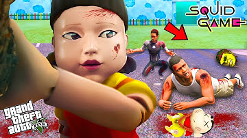 Franklin & Shinchan Join Squid Game Challenge In GTA 5!