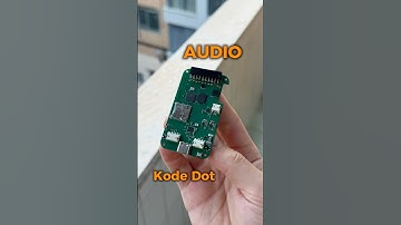 How Kode Dot’s audio works 🔈 #kode #makers #esp32 #diy