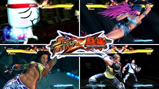 Street Fighter x Tekken: All 82 SUPER ARTS (JPN Dub)