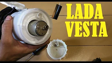 Замена топливного фильтра LADA VESTA (сетки бензонасоса)
