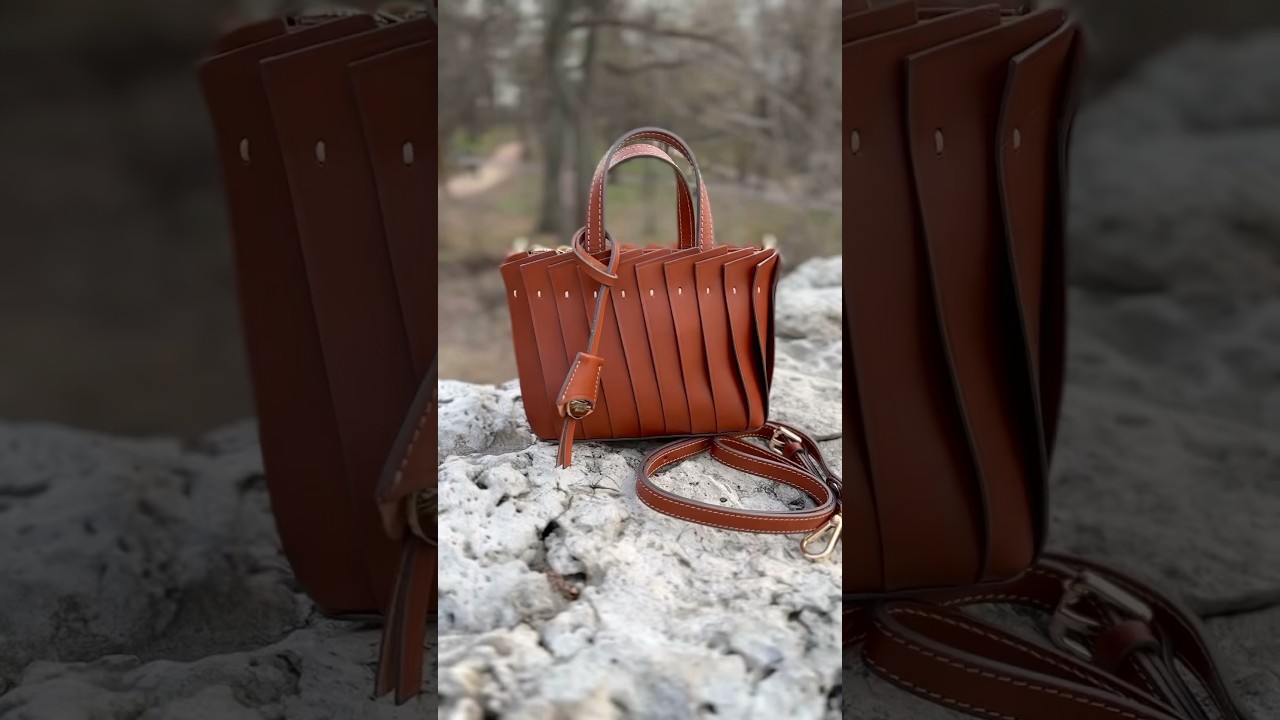 Итальянская сумка от BOLDRINI из натуральной кожи. 