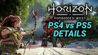 Horizon Forbidden West - NEW PS4 vs PS5 and Skill Tree Details