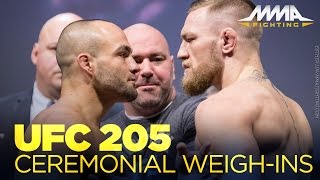 UFC 205 Weigh-In Highlights (Ceremonial)