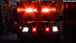 LAFD Rescue 41 & Rescue 35 (reserve) Responding