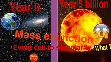Cell to singularity mass extinction event
