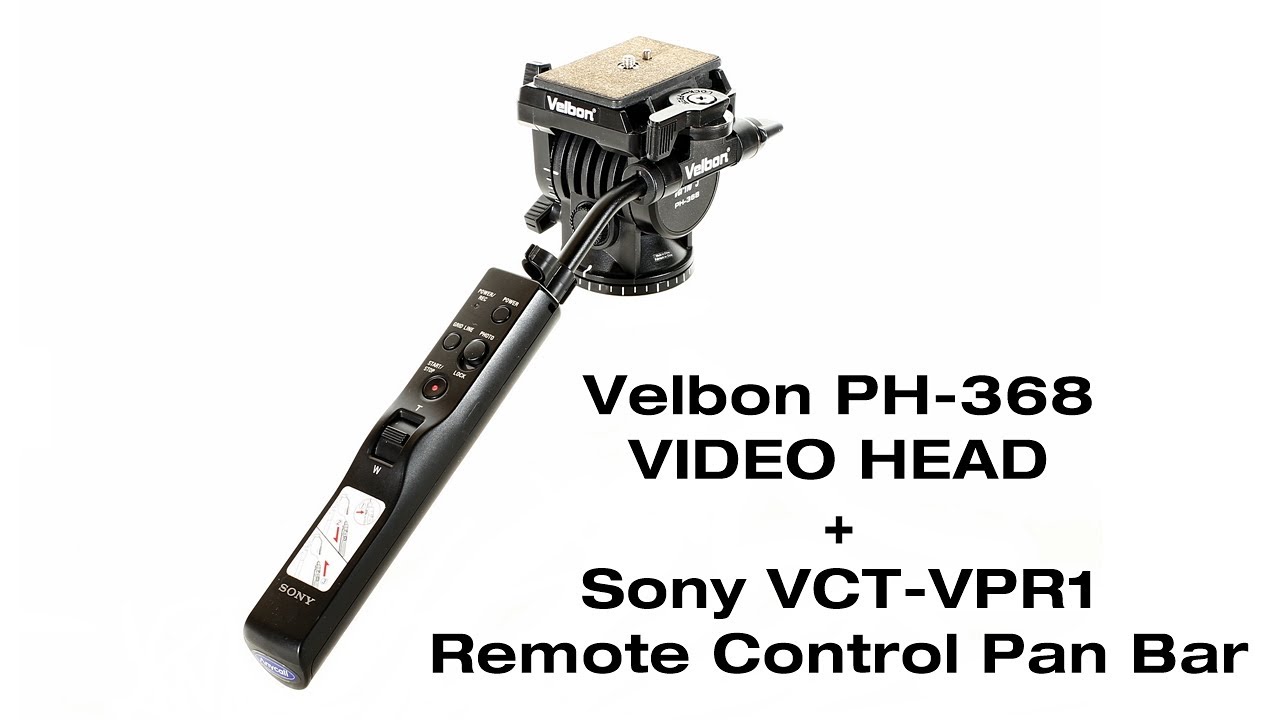 Sony VCT VPR1 Remote Control Pan Bar YouTube