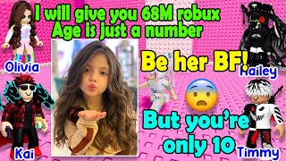 💰 TEXT TO SPEECH 💸 A Girl Gives Me Millions Of Robux For Being Her Boyfriend 💎 Roblox Story screenshot 5