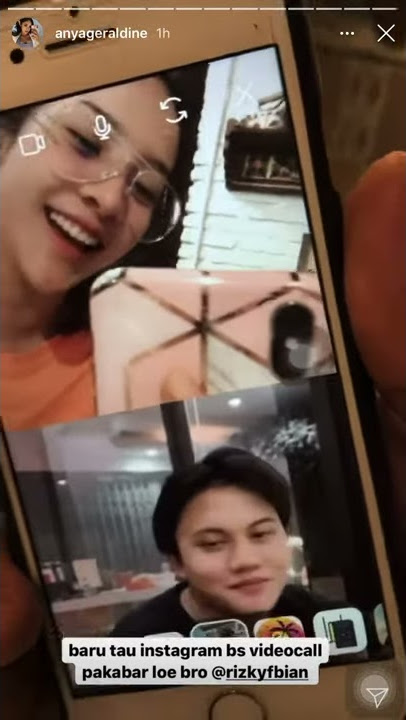 ANYA GERALDINE VIDEO CALL RIZKY FEBIAN