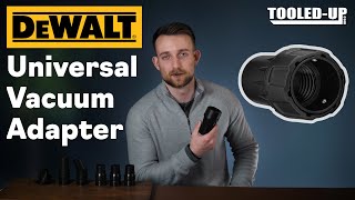 DeWalt Universal Vacuum Adapter (Explained in 4 minutes)