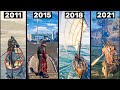 What's Beyond The Map's Boundary in Every Assassin's Creed Game? (2007-2021)