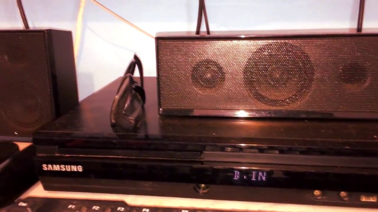 Home Theater Samsung HT-550K/ZD (7 anos) - YouTube