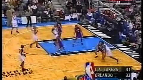 T-Mac owns Kobe Blocks and goes for the layup[03.18.2001]