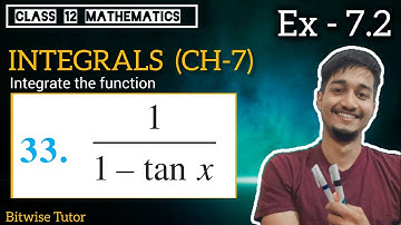 Class 12 Ex 7.2 Q33 Maths | Ex 7.2 Class 12 Math q33 | ex 7.2 Q33 Class 12 Maths | Integrals