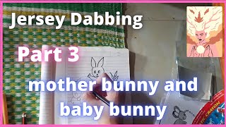 mother bunny and baby bunny