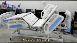 ✅ ICU Bed 5 Function Motorized