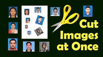 Cut Images AT ONCE | Photoshop Tutorial