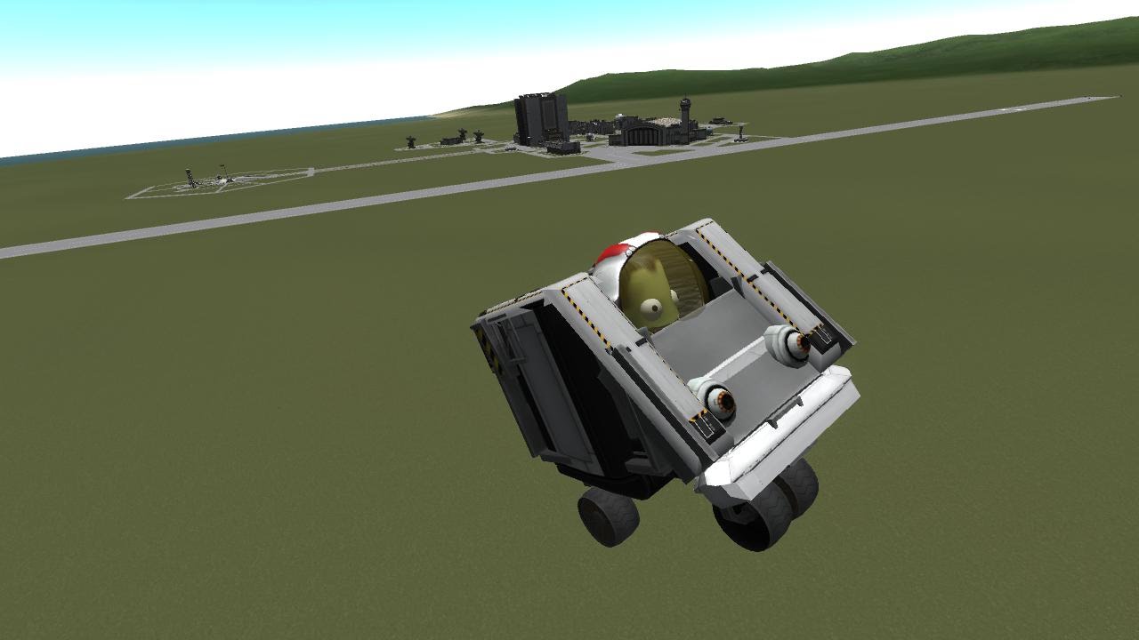 Car from a plane/ Kerbal Space Program 1 YouTube