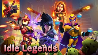 Idle Legends: Heroes War RPG | Gameplay Android / APK screenshot 2